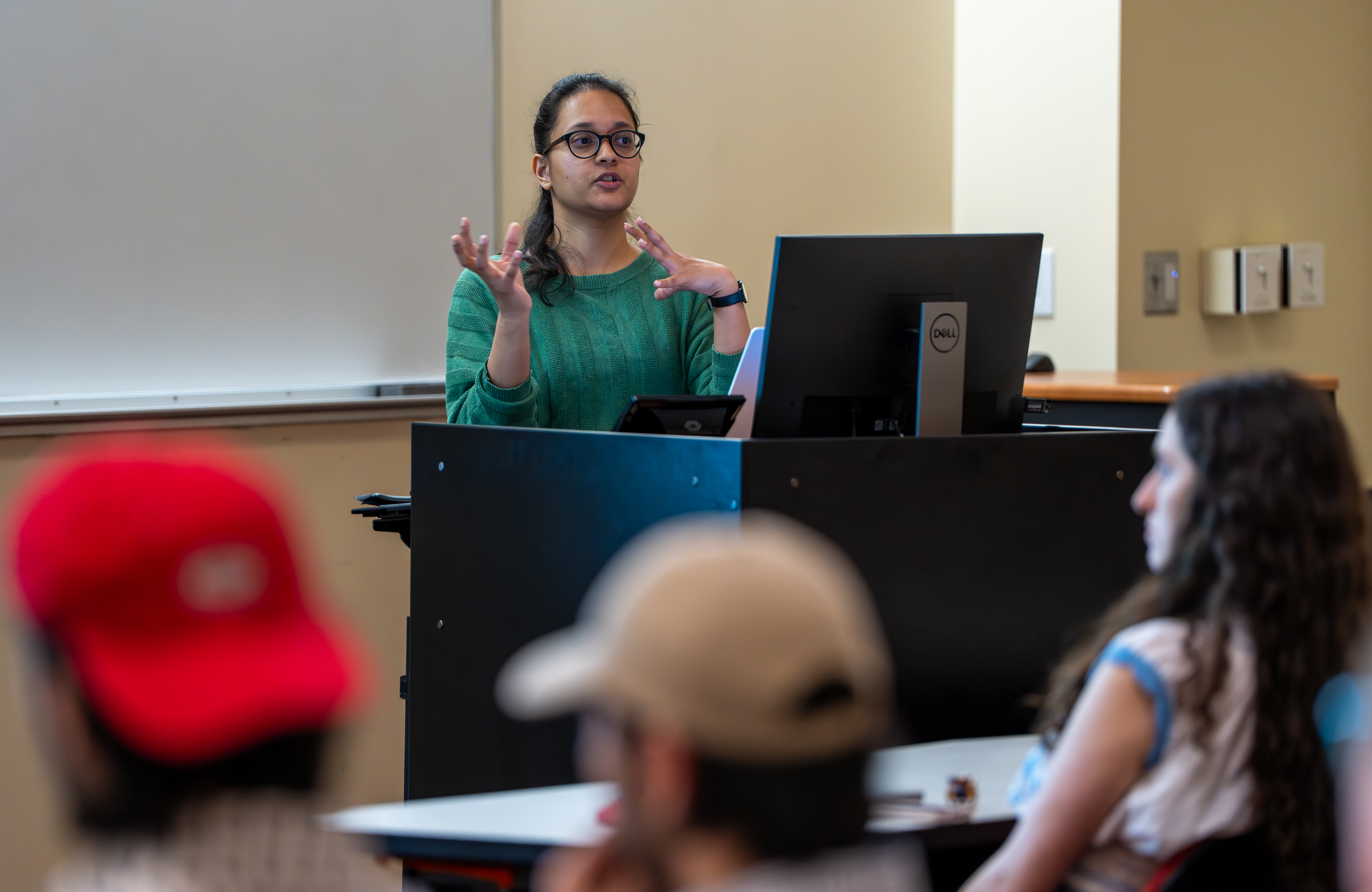 Mansi Srivastava (Winkler Lab) giving a research in progress seminar