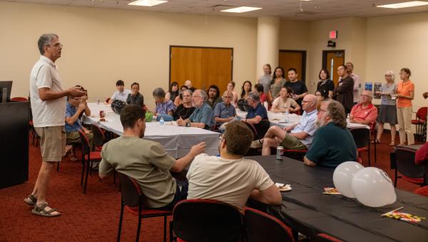 Group at Steve Mount’s retirement party