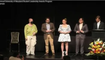 Lasair ní Chochlain Receives Graduate Student Distinguished Services Award