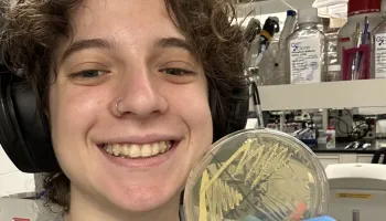 Naming a New Microbe: Lindsey Walter Discovers Hidden Player in Rainbow Trout Gut