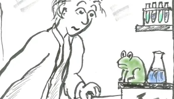 Cartoon Brings a Little Levity to a Weighty Subject