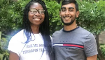 Biological Sciences and Computer Science Undergraduates Win Prize for Poster at UTeach Conference