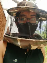gayatri anand beekeeping hat